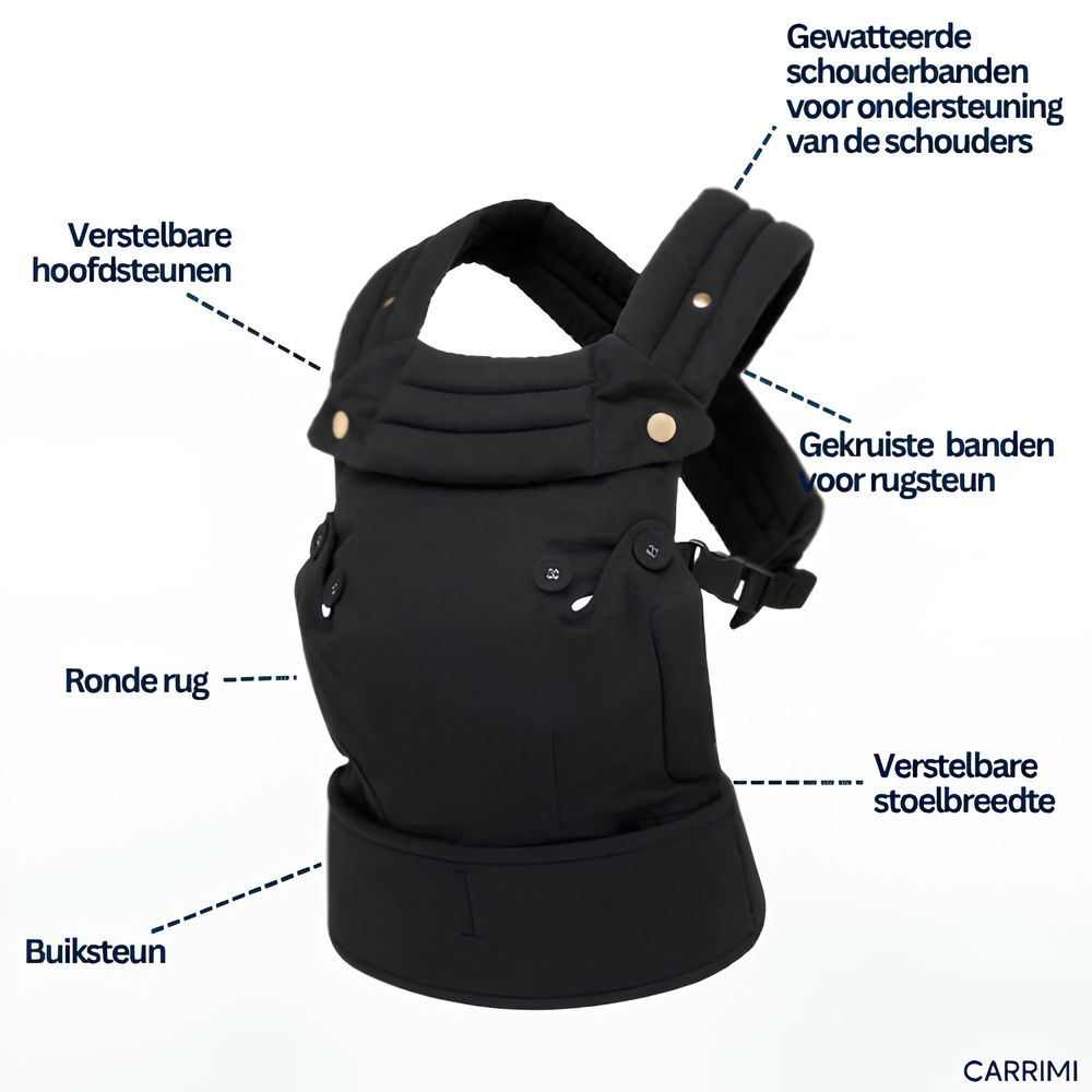 De Mayfair Carrier - Biologisch Zwart