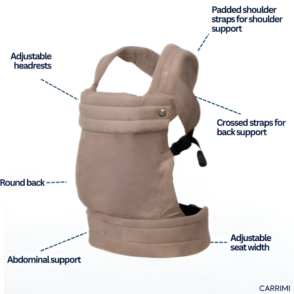 The Mayfair Ergonomic Baby Carrier - Classic Beige